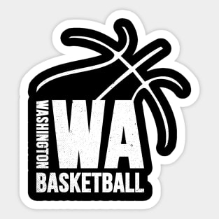 Washington Basketball 02 Sticker